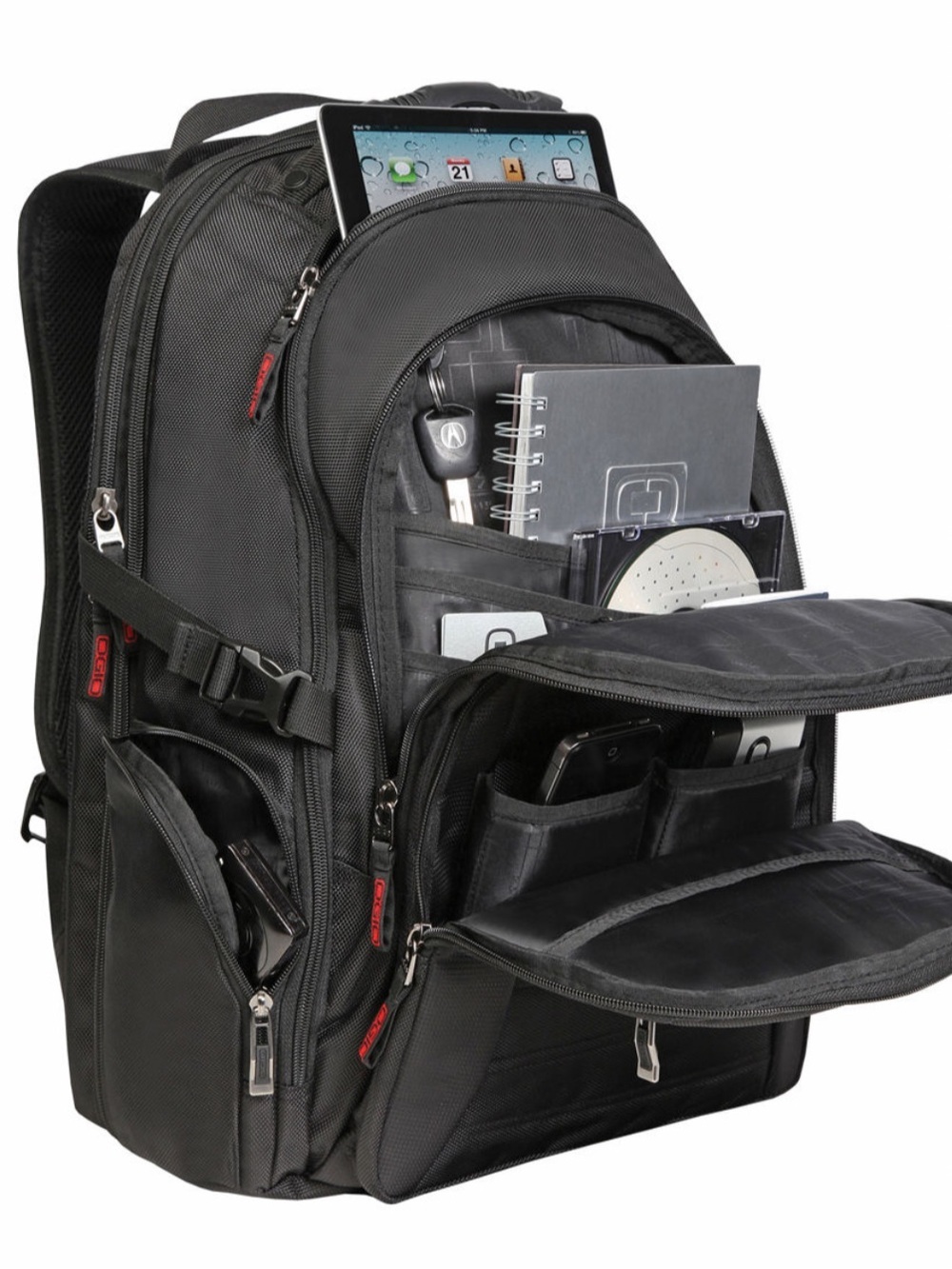OGIO Urban 17 Laptop Large Gray Padded Backpack Checkpoint Friendly - Picture 14 of 15